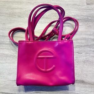 Telfar Fuchsia Pink small Bag designer